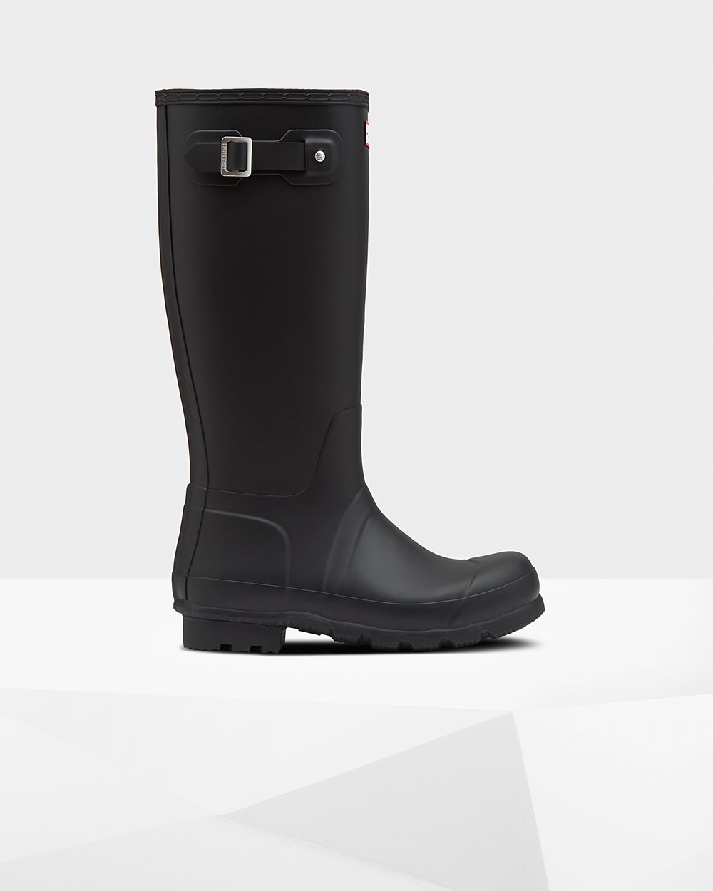 Bottes Hautes de Pluie Hunter Original Insulated Homme Noir DKXZHNO-40